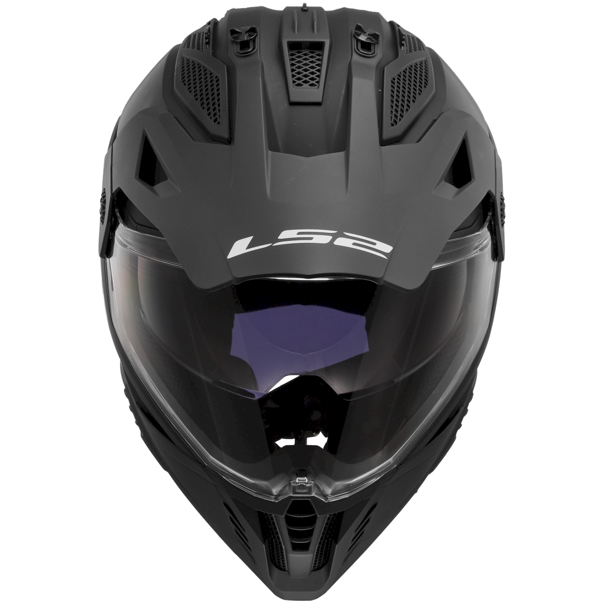 LS2 MX702 PIONEER II ŠALMAS - MATT BLACK