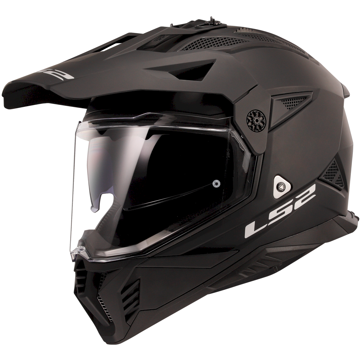 LS2 MX702 PIONEER II ŠALMAS - MATT BLACK