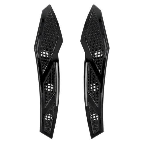 LS2 ŠALMO MX702/MX708 VIRŠUTINIS VĖDINIMO DANGTELIS - MATINĖ JUODA