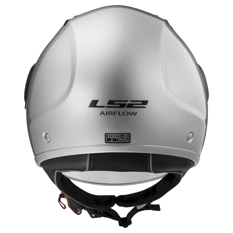 LS2 OF562 AIRFLOW ŠALMAS - GLOSS SILVER LONG