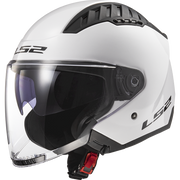 LS2 OF600 COPTER II ŠALMAS - GLOSS WHITE