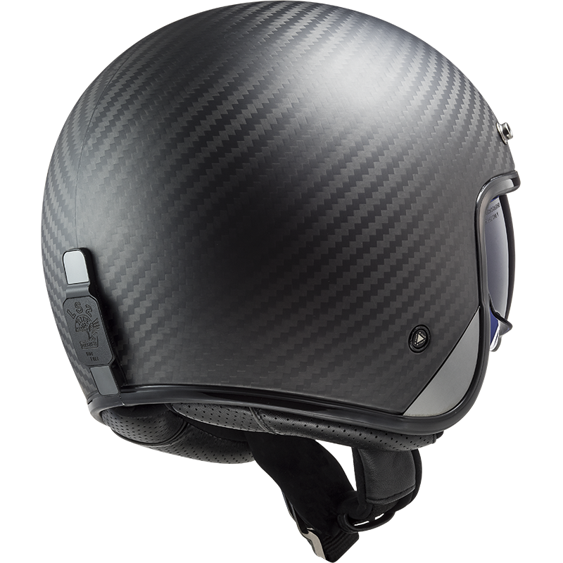 LS2 OF601 BOB II ŠALMAS - CARBON