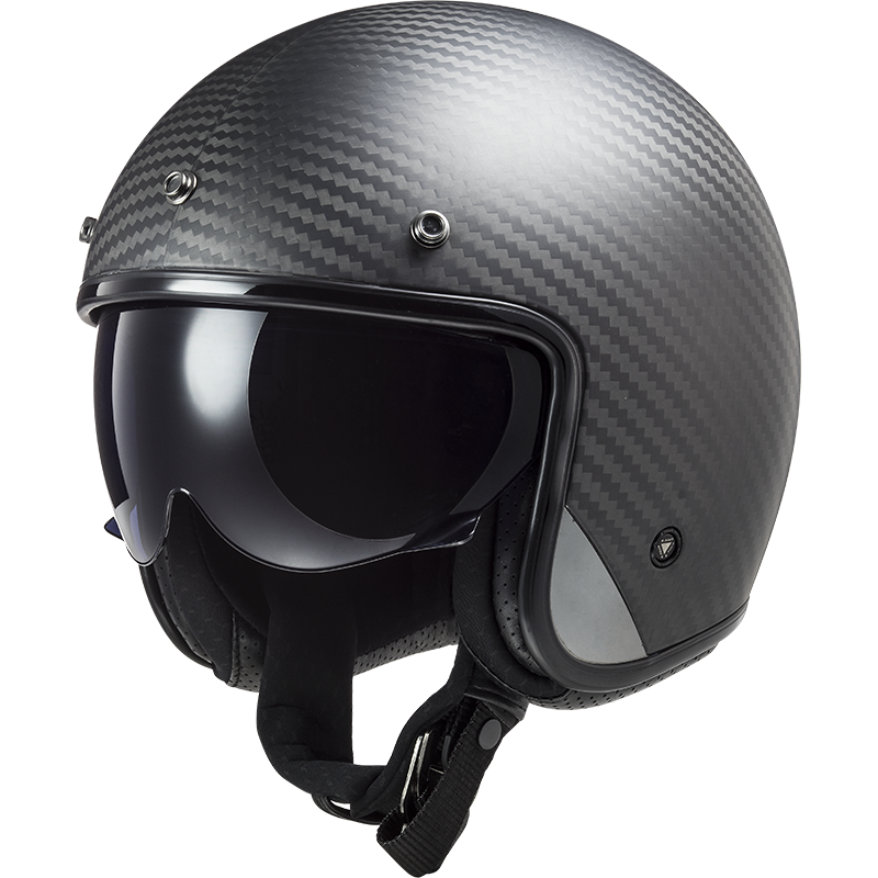 LS2 OF601 BOB II ŠALMAS - CARBON