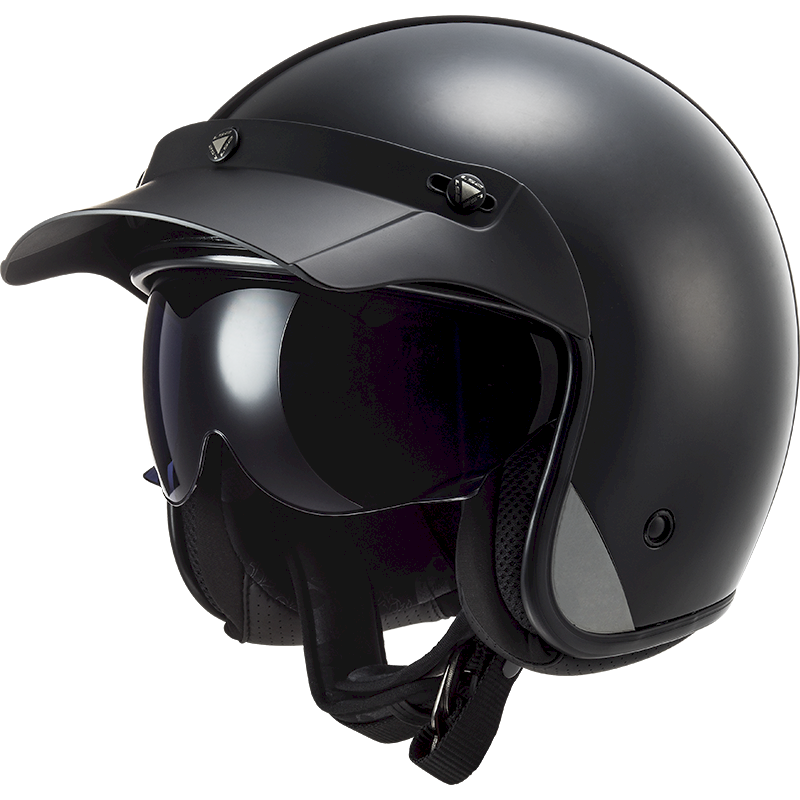 LS2 OF601 BOB SOLID MATT BLACK