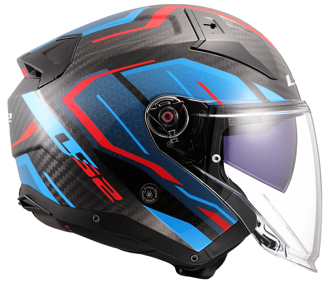 LS2 OF603 INFINITY II C ŠALMAS - URUS BLUE RED