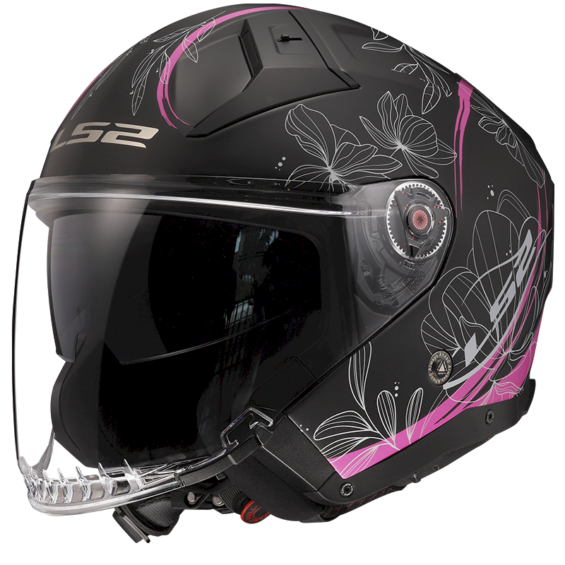 LS2 OF603 INFINITY II ŠALMAS - LOTUS MATT PINK