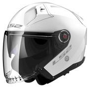 LS2 OF603 INFINITY II SOLID GLOSS WHITE-06