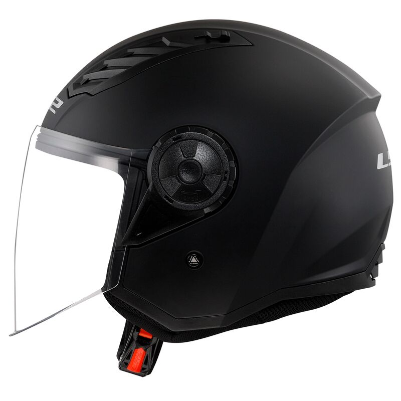 LS2 OF616 AIRFLOW 2 ŠALMAS - SOLID Gloss Black