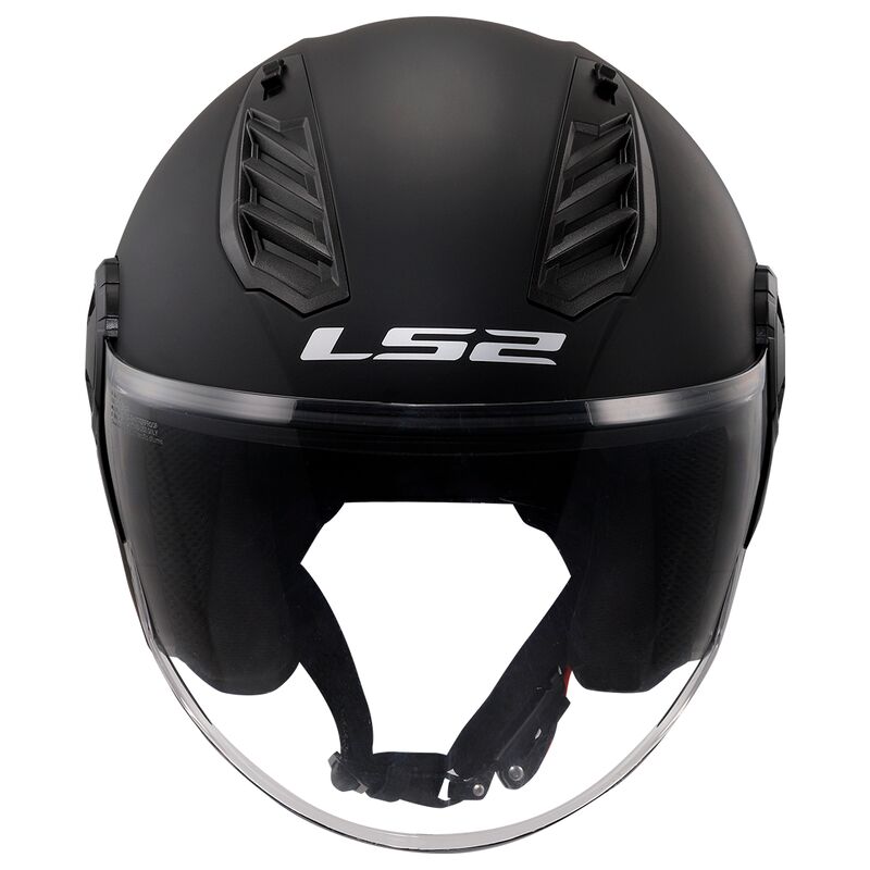 LS2 OF616 AIRFLOW 2 ŠALMAS - SOLID Gloss Black