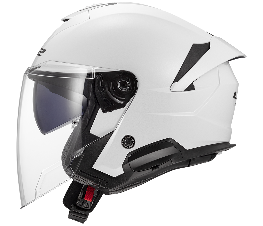 LS2 OF618 VERSO II ŠALMAS - SOLID WHITE