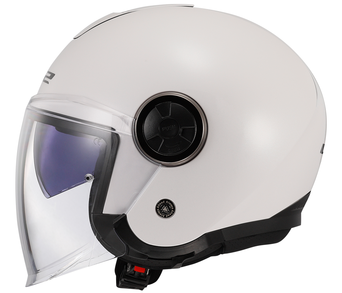 LS2 OF620 CLASSY ŠALMAS - SOLID WHITE