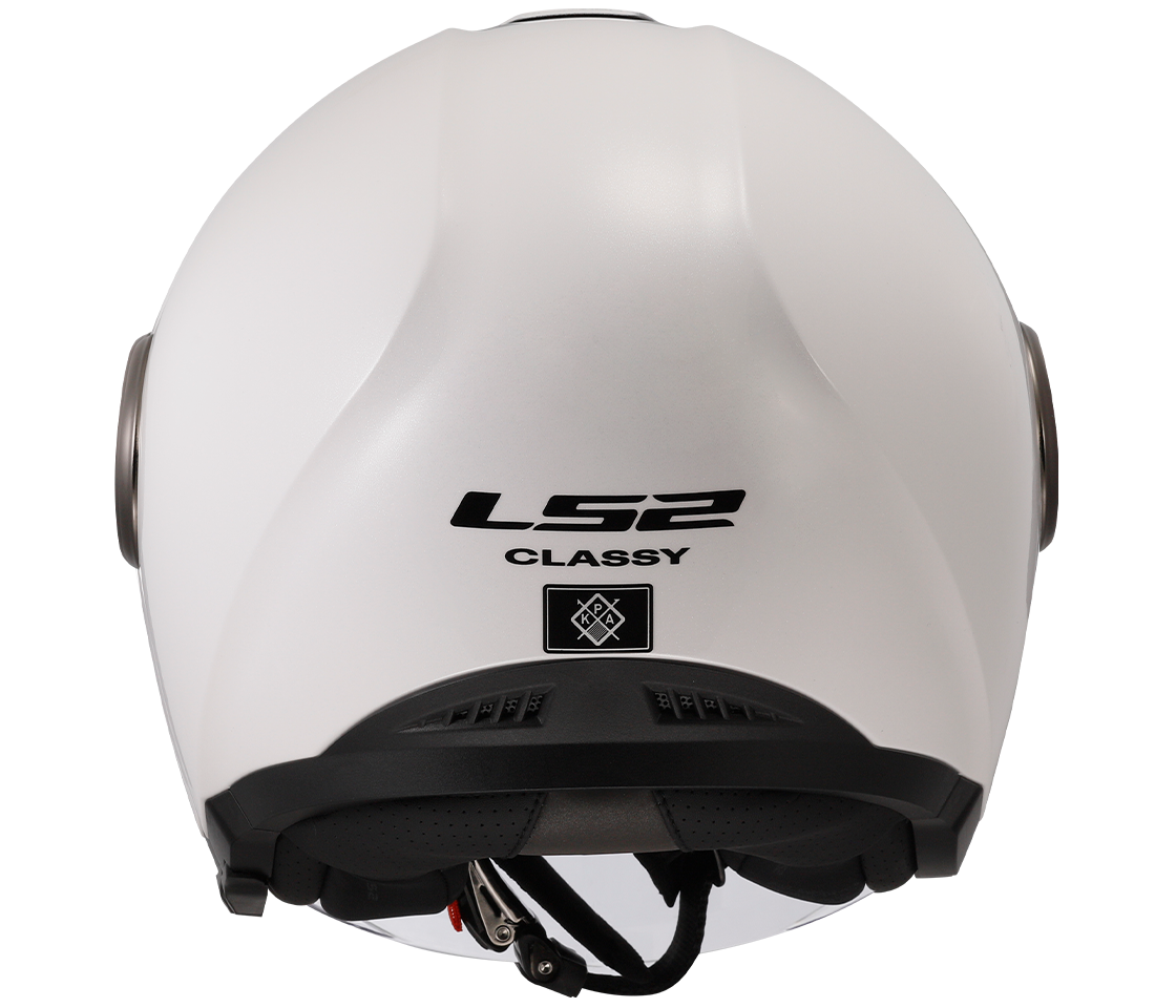 LS2 OF620 CLASSY ŠALMAS - SOLID WHITE