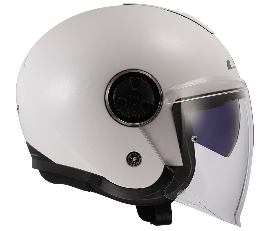 LS2 OF620 CLASSY ŠALMAS - SOLID WHITE