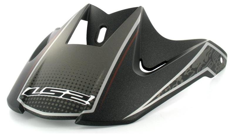 LS2 PEAK MX426 BLACK ( AIRFORCE2 )