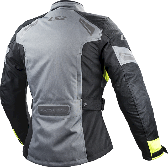 Striukė LS2 PHASE LADY JACKET GREY BLACK YELLOW