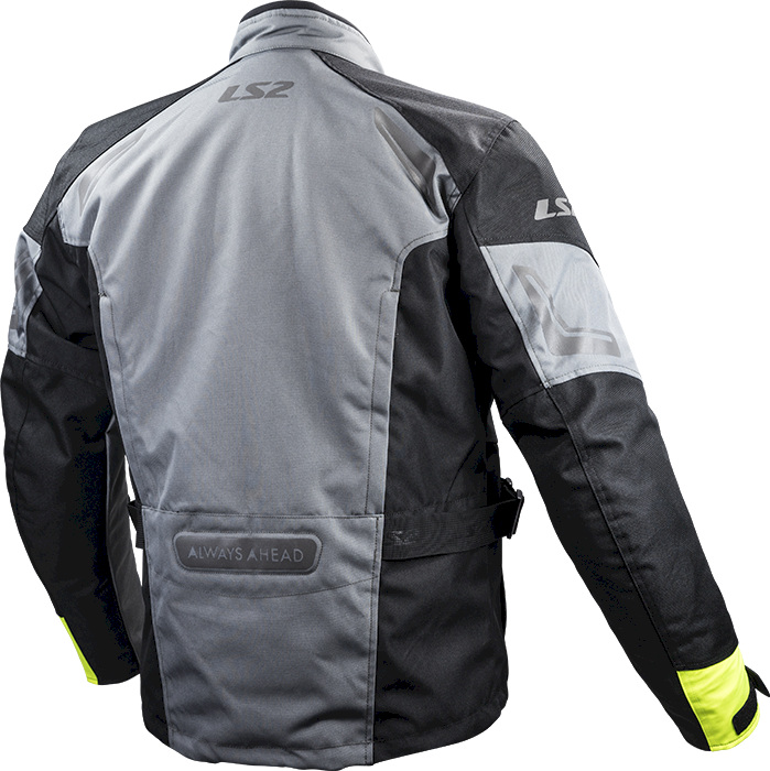 Striukė LS2 PHASE MAN JACKET GREY BLACK YELLOW