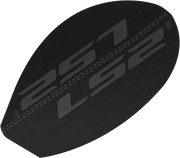 LS2 ŠALMO ALIUMINIO SMAKRO DANGTELIAI FF399 MATT BLACK