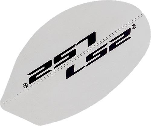 LS2 ŠALMO PLATE ALUMINUM SMAKRO APSAUGOS FF399