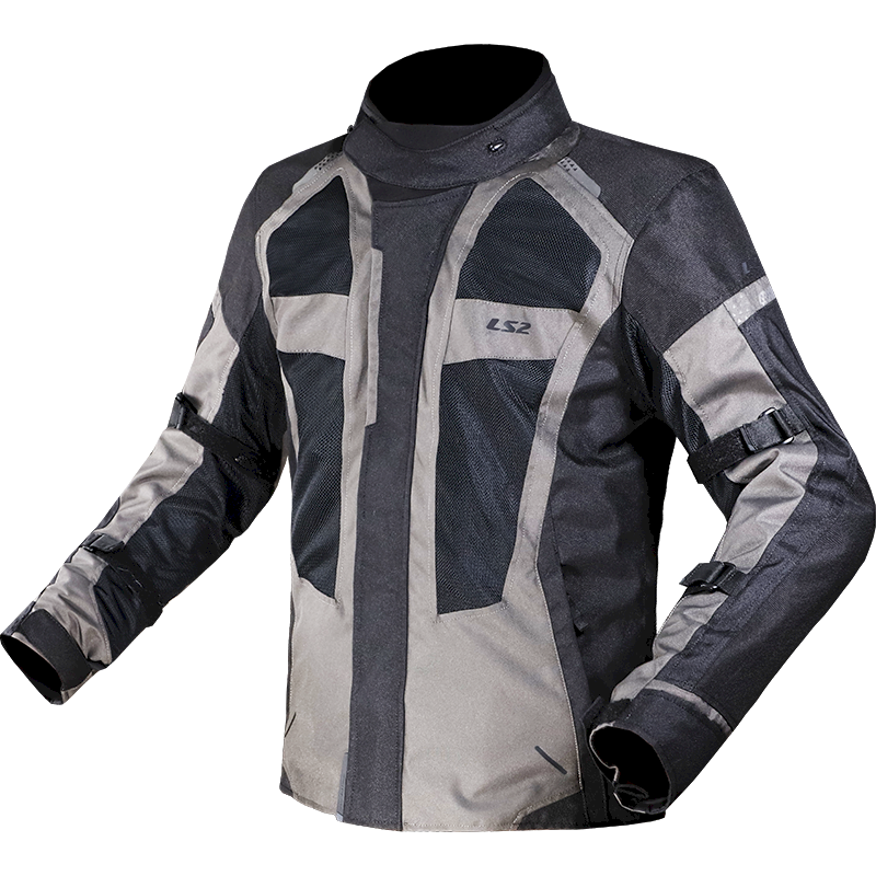 Striukė LS2 SCOUT MAN JACKET BLACK DARK GREY