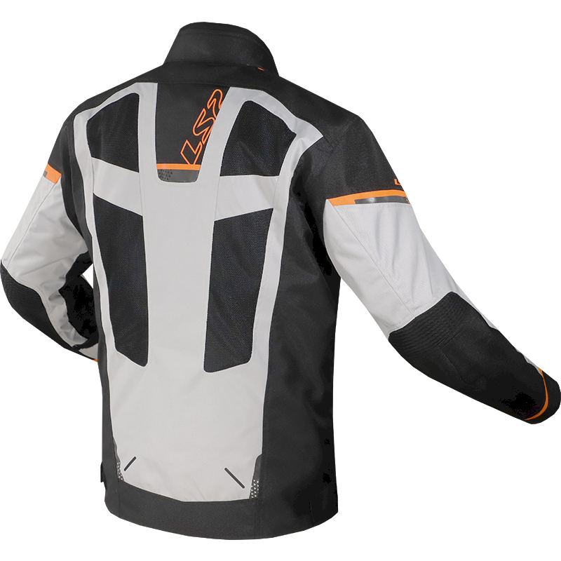 Striukė LS2 SCOUT MAN JACKET BLACK GREY ORANGE