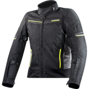 Striukė LS2 SHADOW LADY JACKET BLACK TITAN H-V YELLOW