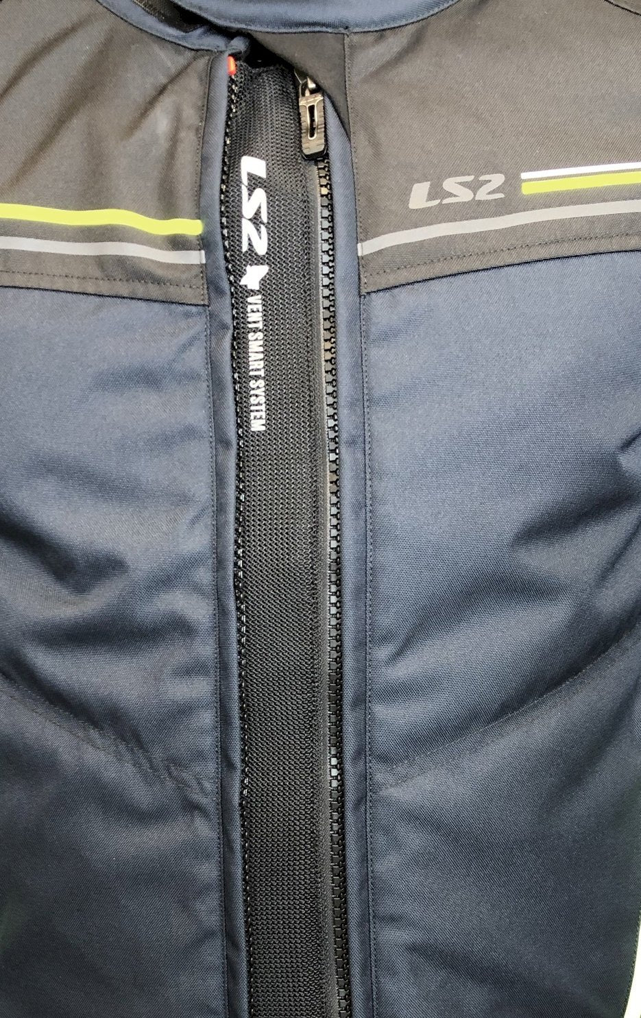 Striukė LS2 SHADOW MAN JACKET BLUE BLACK H-V YELLOW