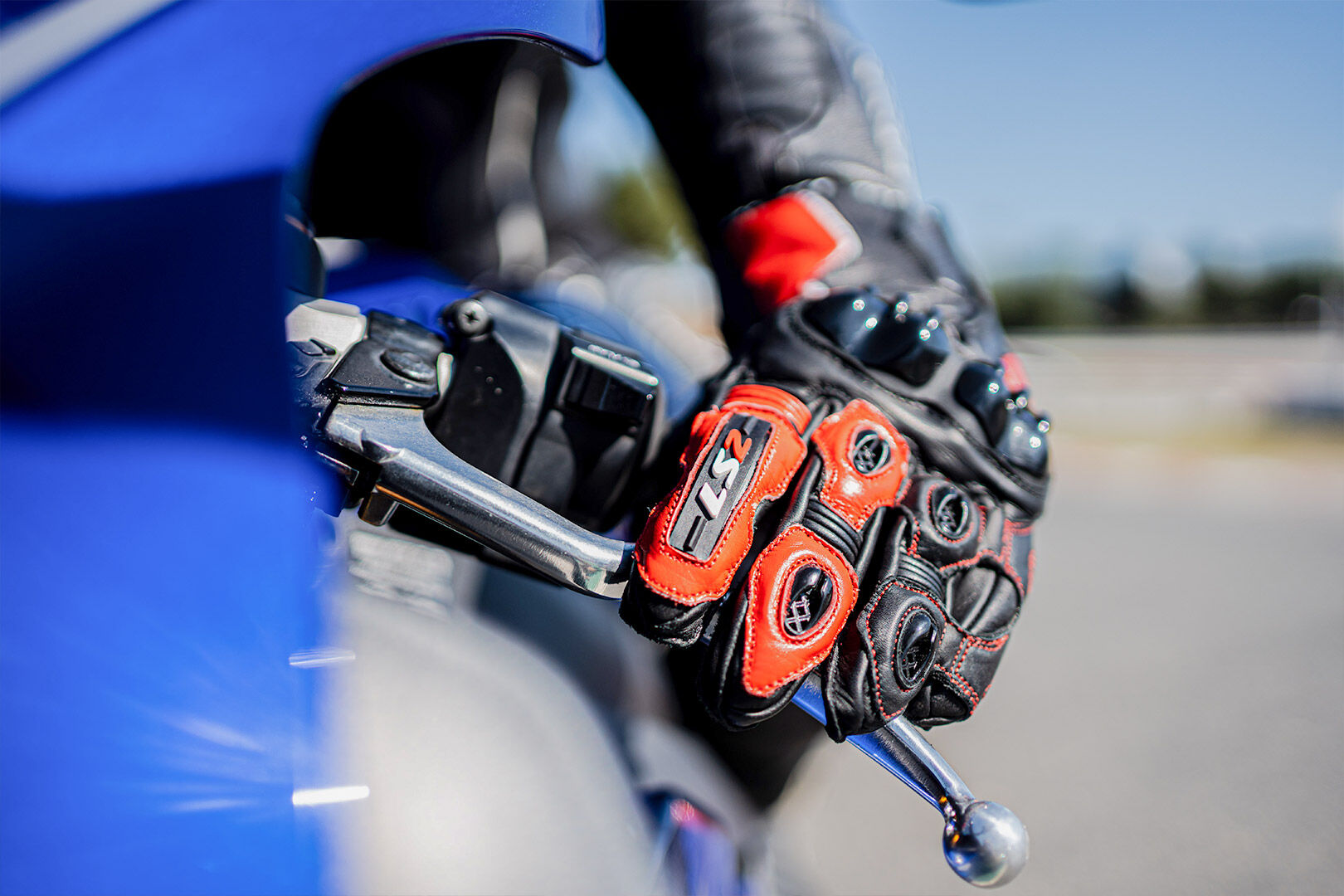 LS2 SWIFT RACING Gloves Black