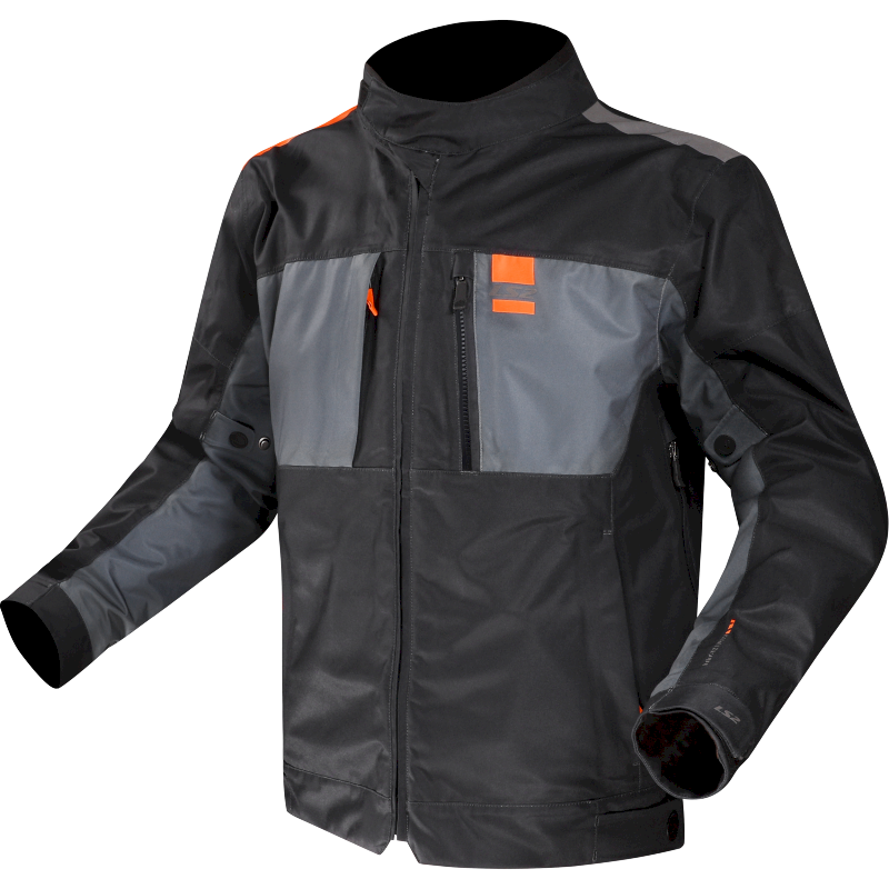 Striukė LS2 TITANIUM MAN JACKET BLUE H-V ORANGE