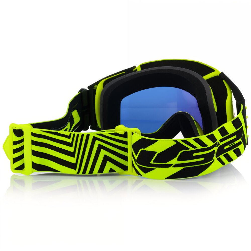 Akiniai LS2 CHARGER PRO GOGGLES | H-V Yellow / Iridium