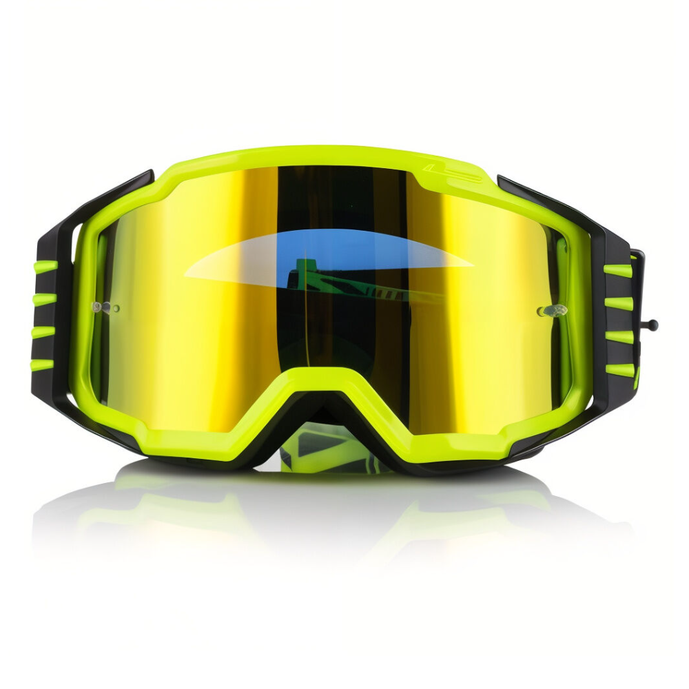 Akiniai LS2 CHARGER PRO GOGGLES | H-V Yellow / Iridium