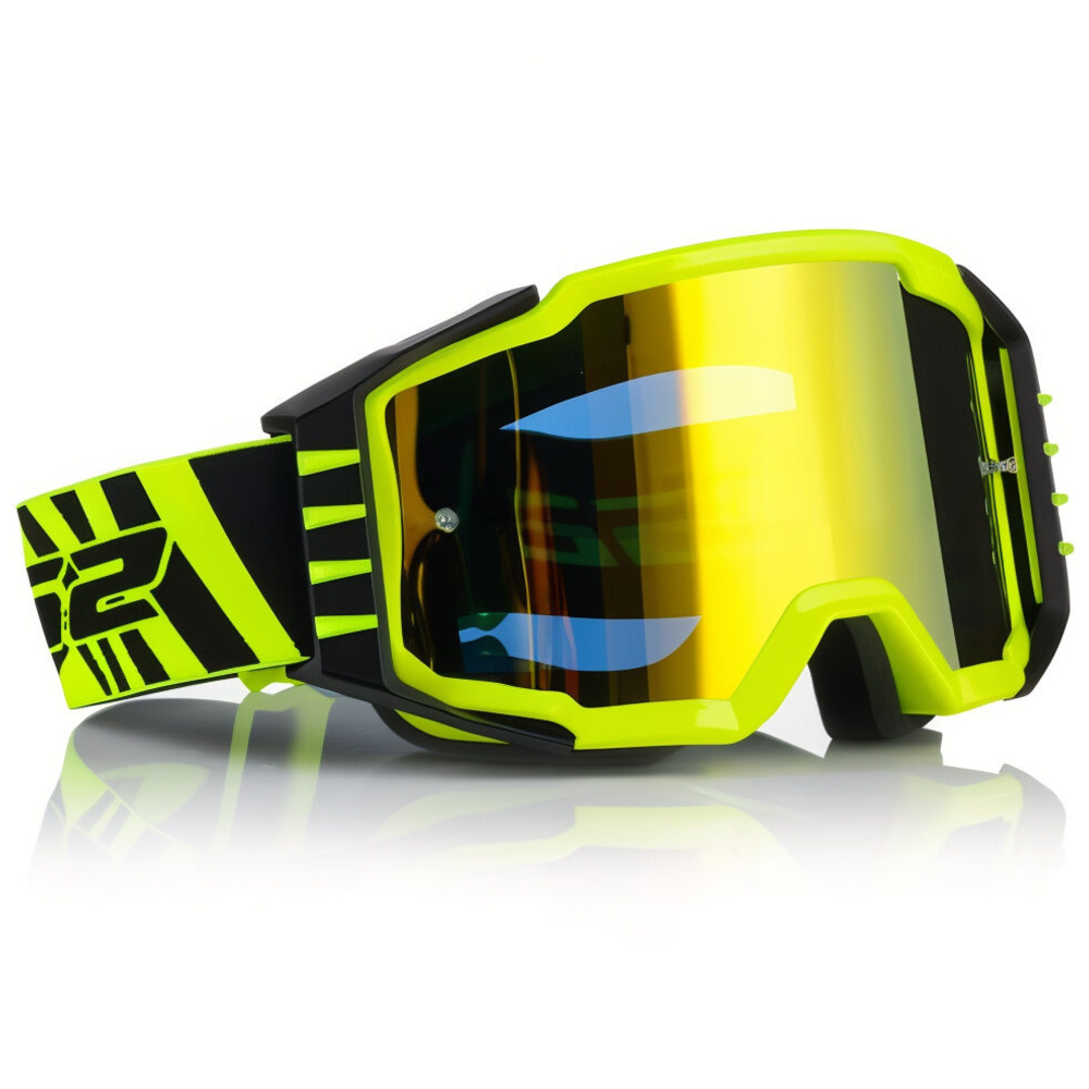 Akiniai LS2 CHARGER PRO GOGGLES | H-V Yellow / Iridium