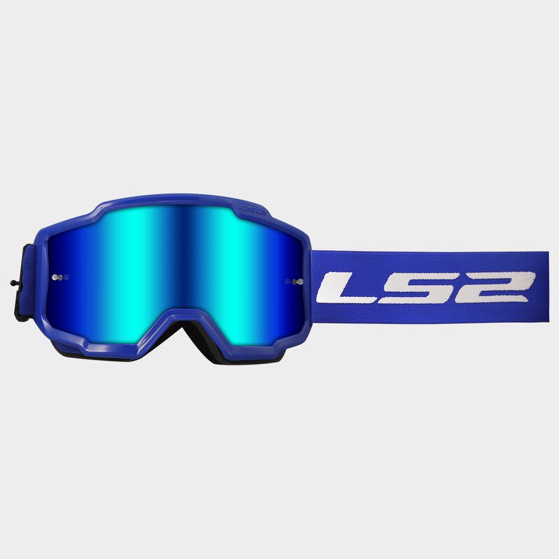 Akiniai LS2 CHARGER GOGGLE Pink/Iridium Visor