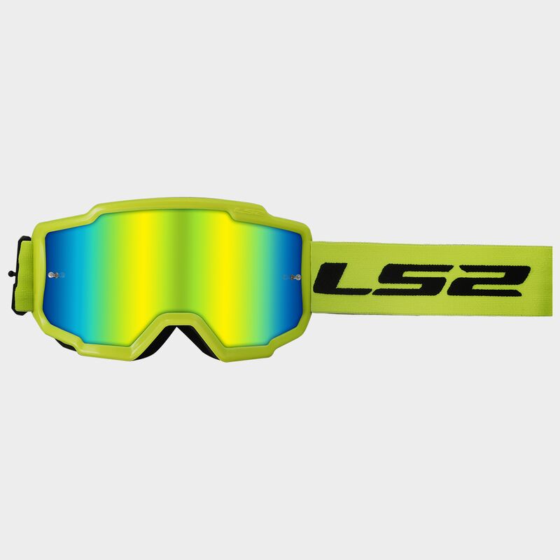 Akiniai LS2 CHARGER GOGGLE Pink/Iridium Visor
