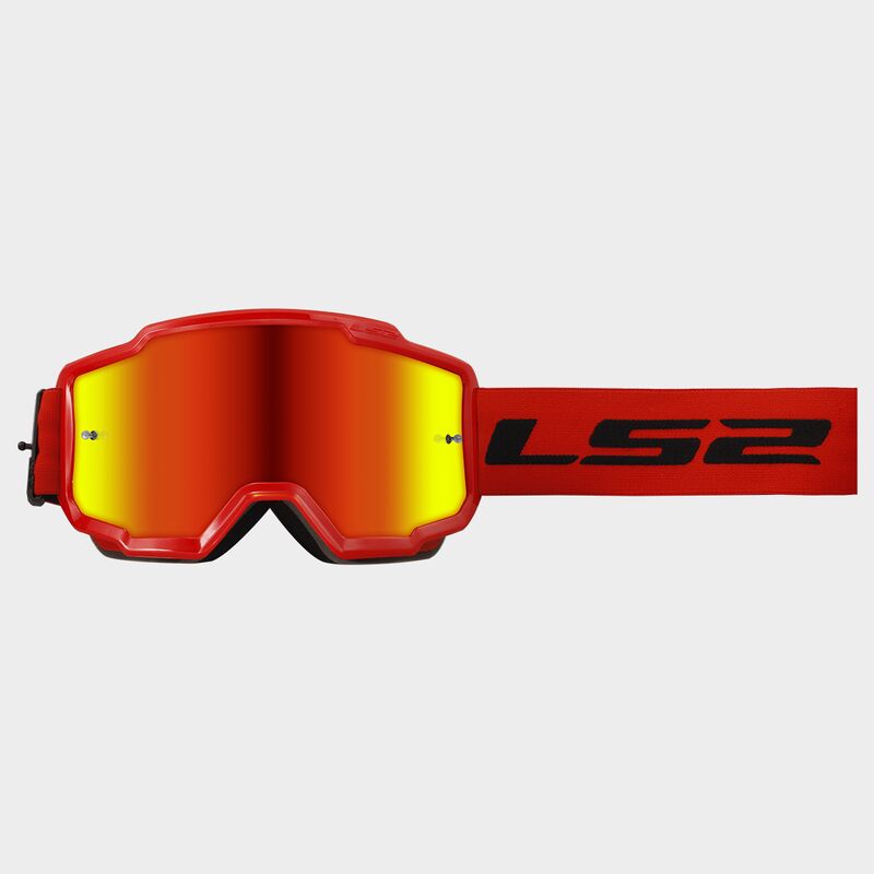 Akiniai LS2 CHARGER GOGGLE Pink/Iridium Visor