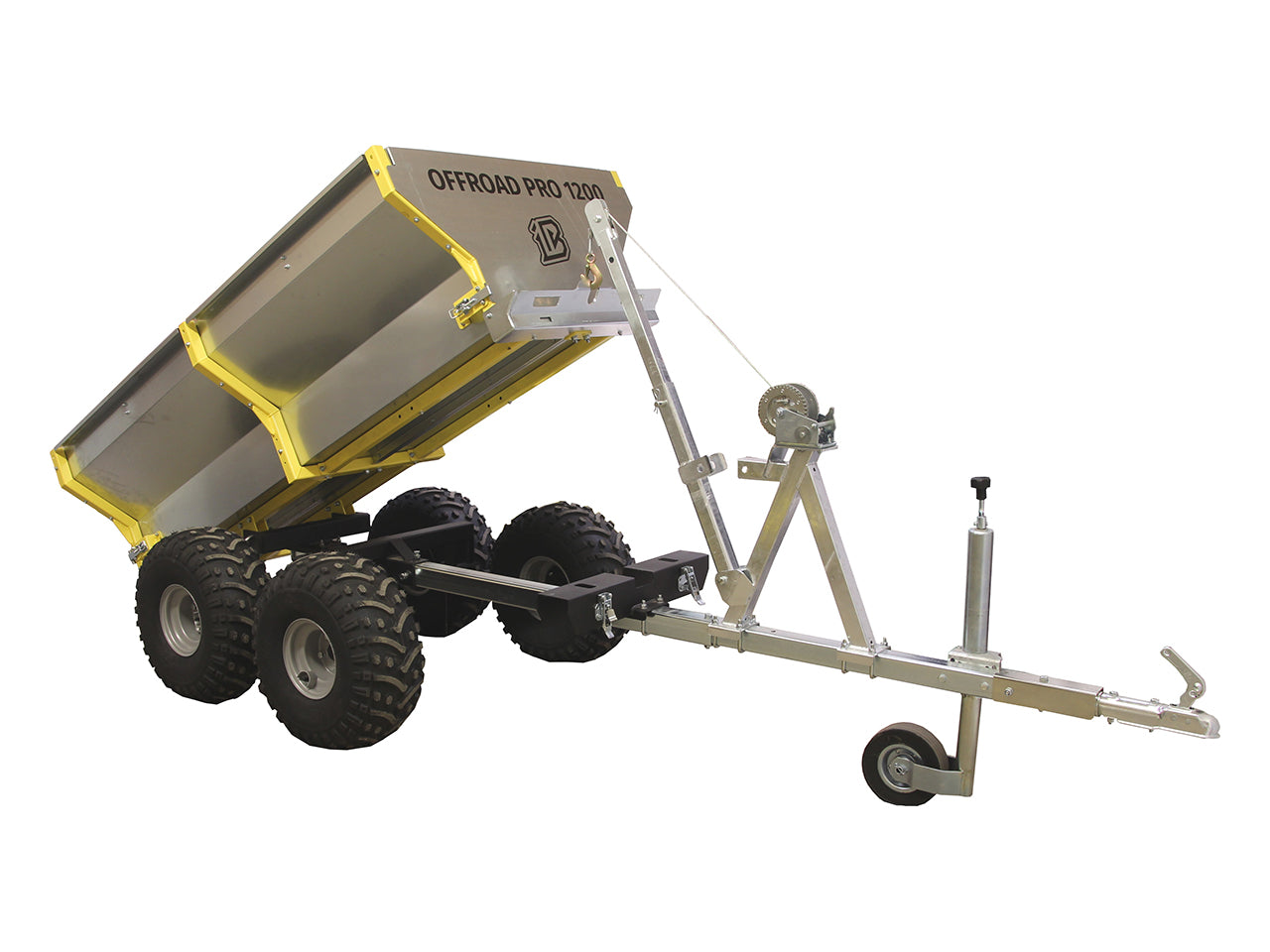 Hand winch: 725 kg / 1600 lbs