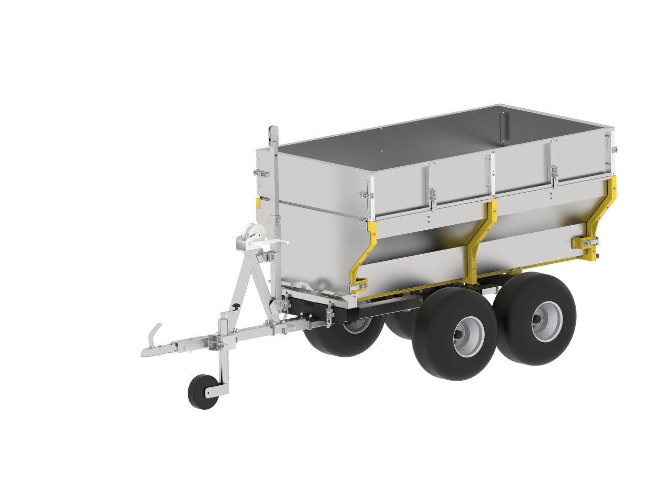 Hand winch: 725 kg / 1600 lbs