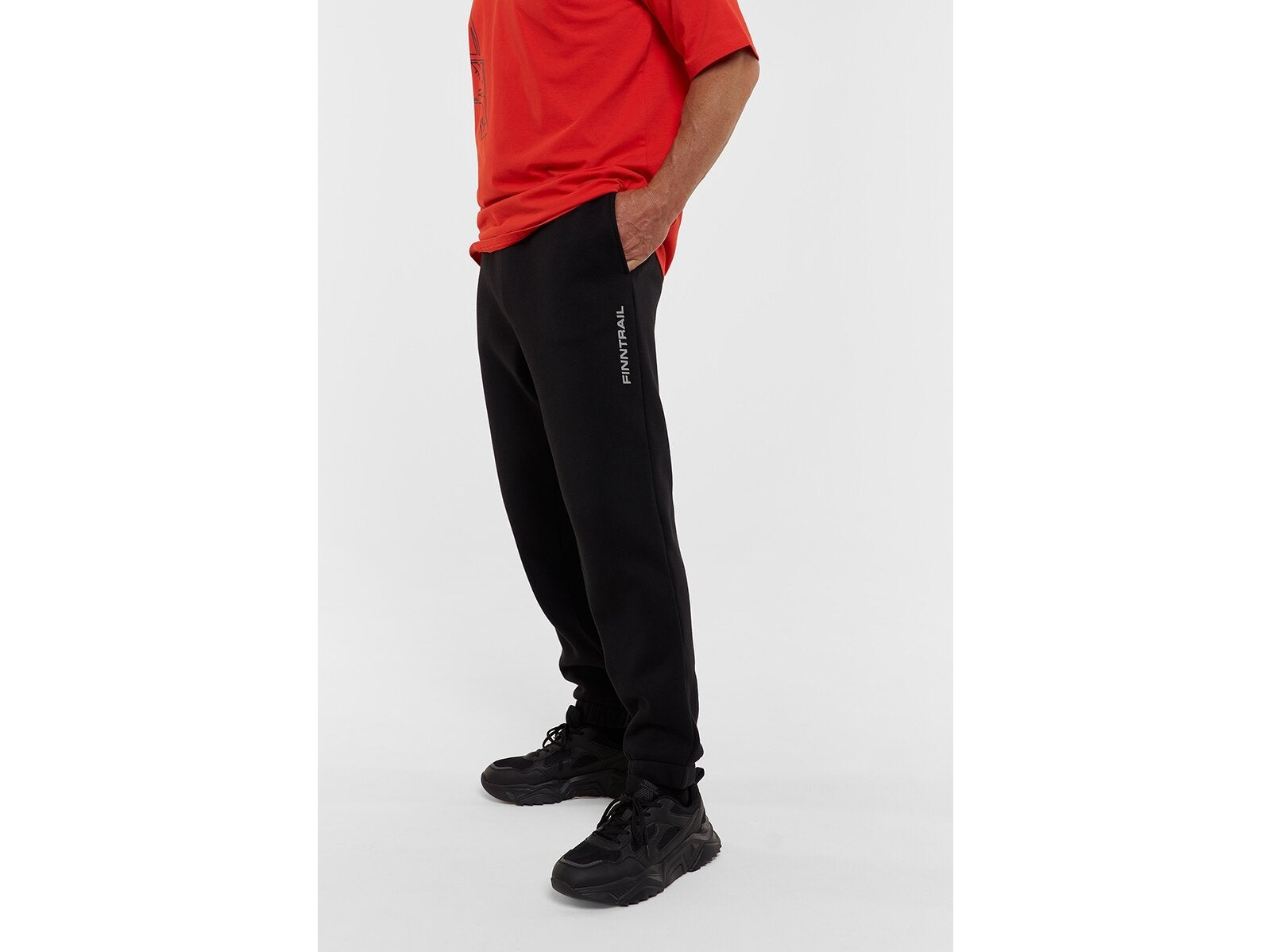 Kelnės Finntrail Pants Logo Black