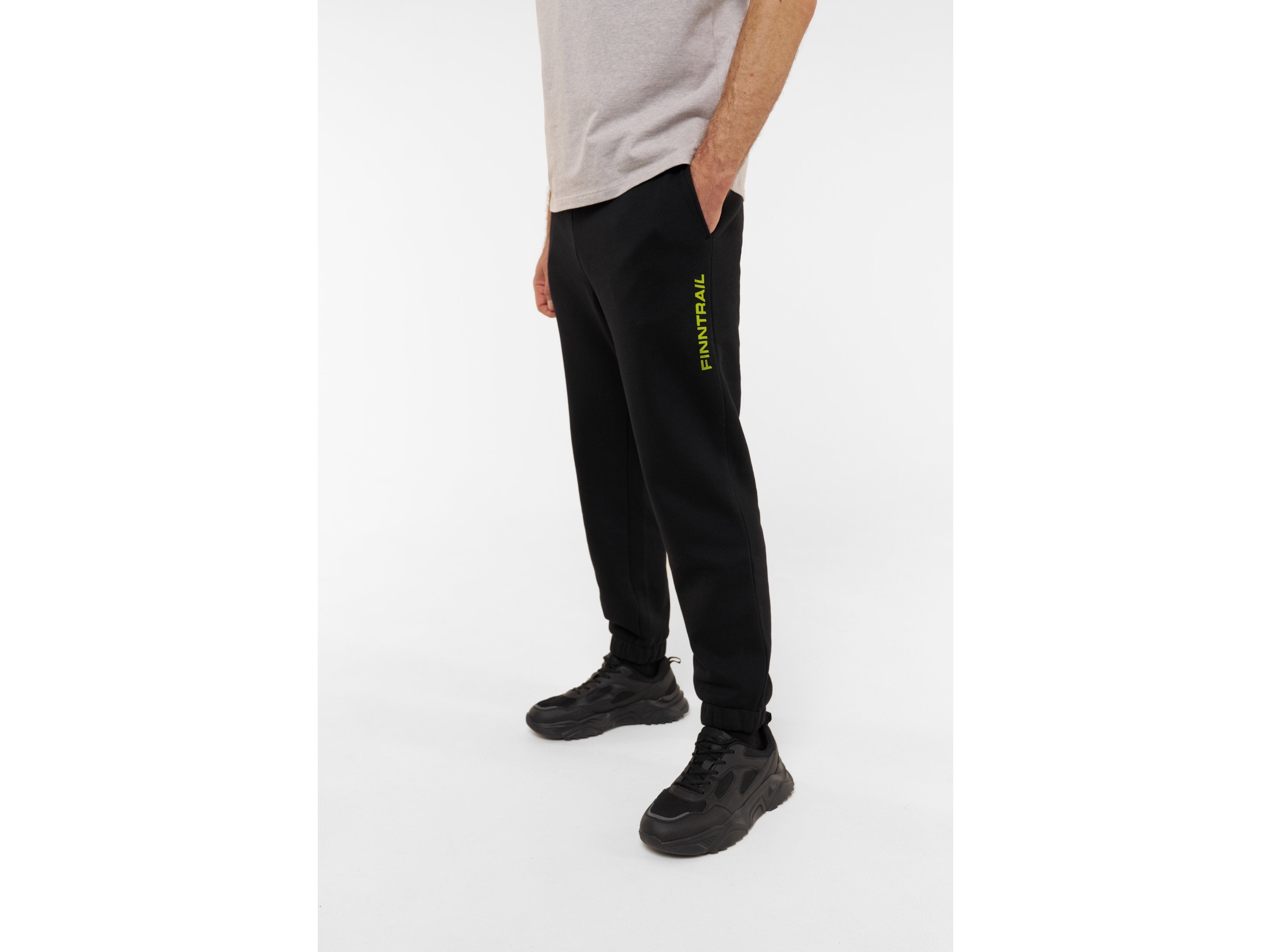 Pants Finntrail Pants Logo BlackYellow