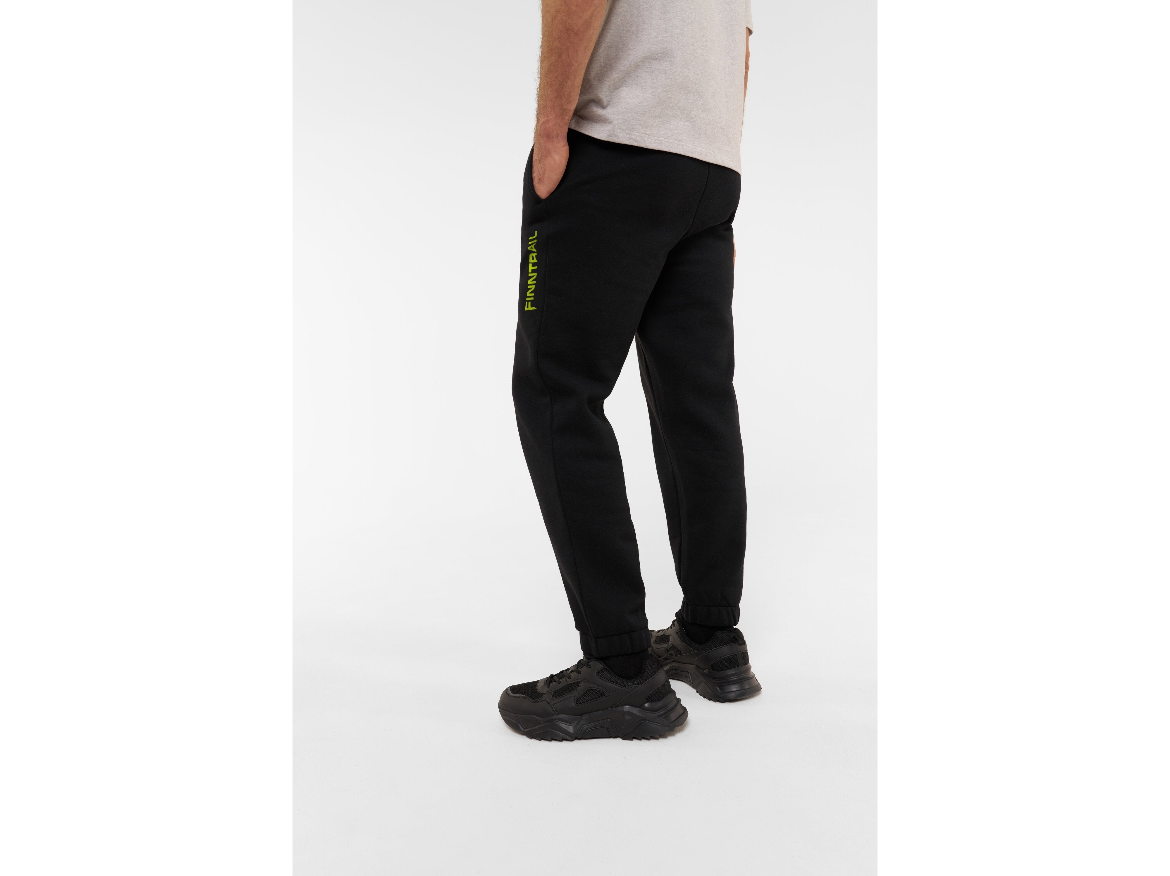 Pants Finntrail Pants Logo BlackYellow