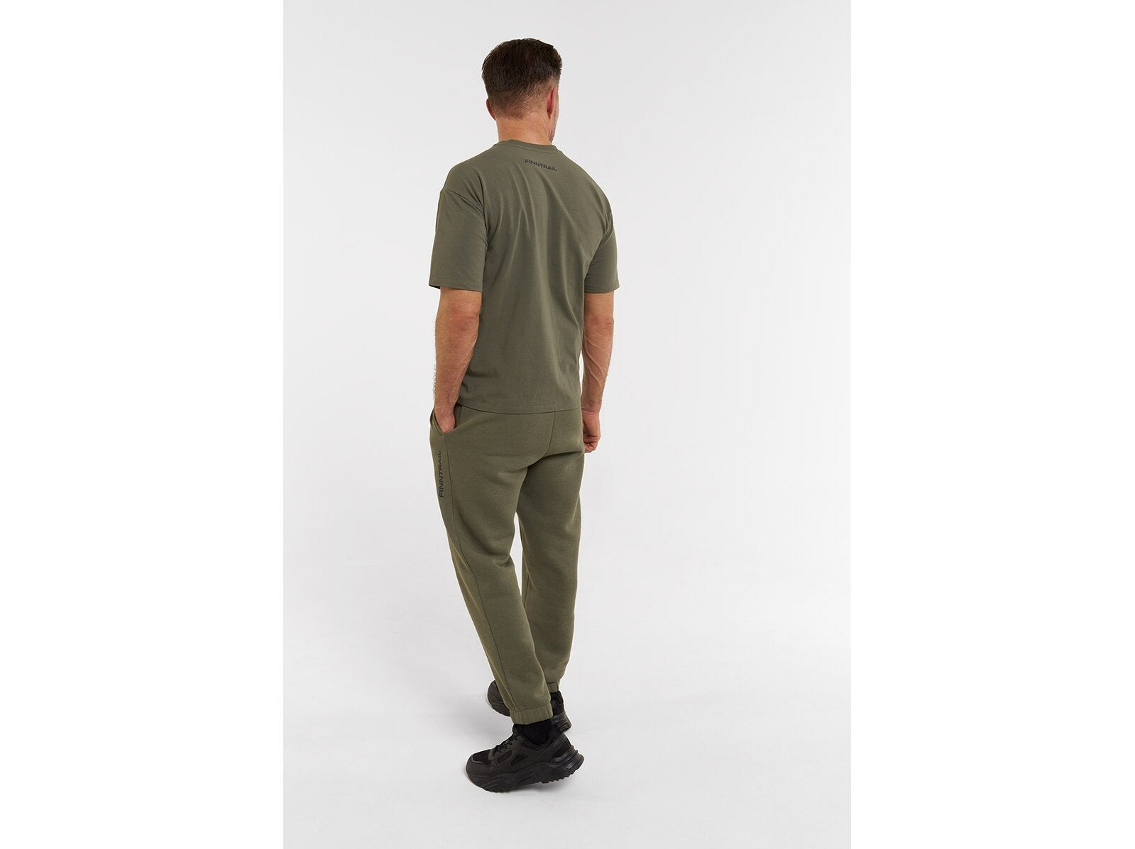 Kelnės Finntrail Pants Logo Khaki
