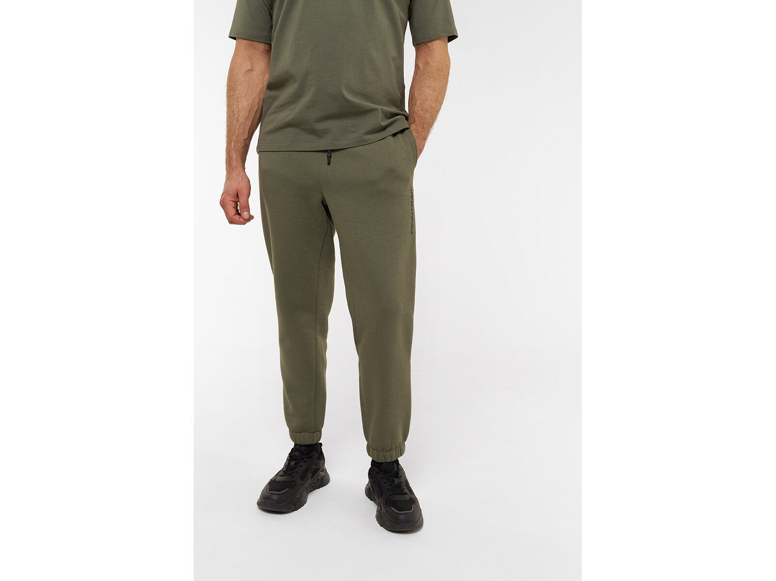 Kelnės Finntrail Pants Logo Khaki