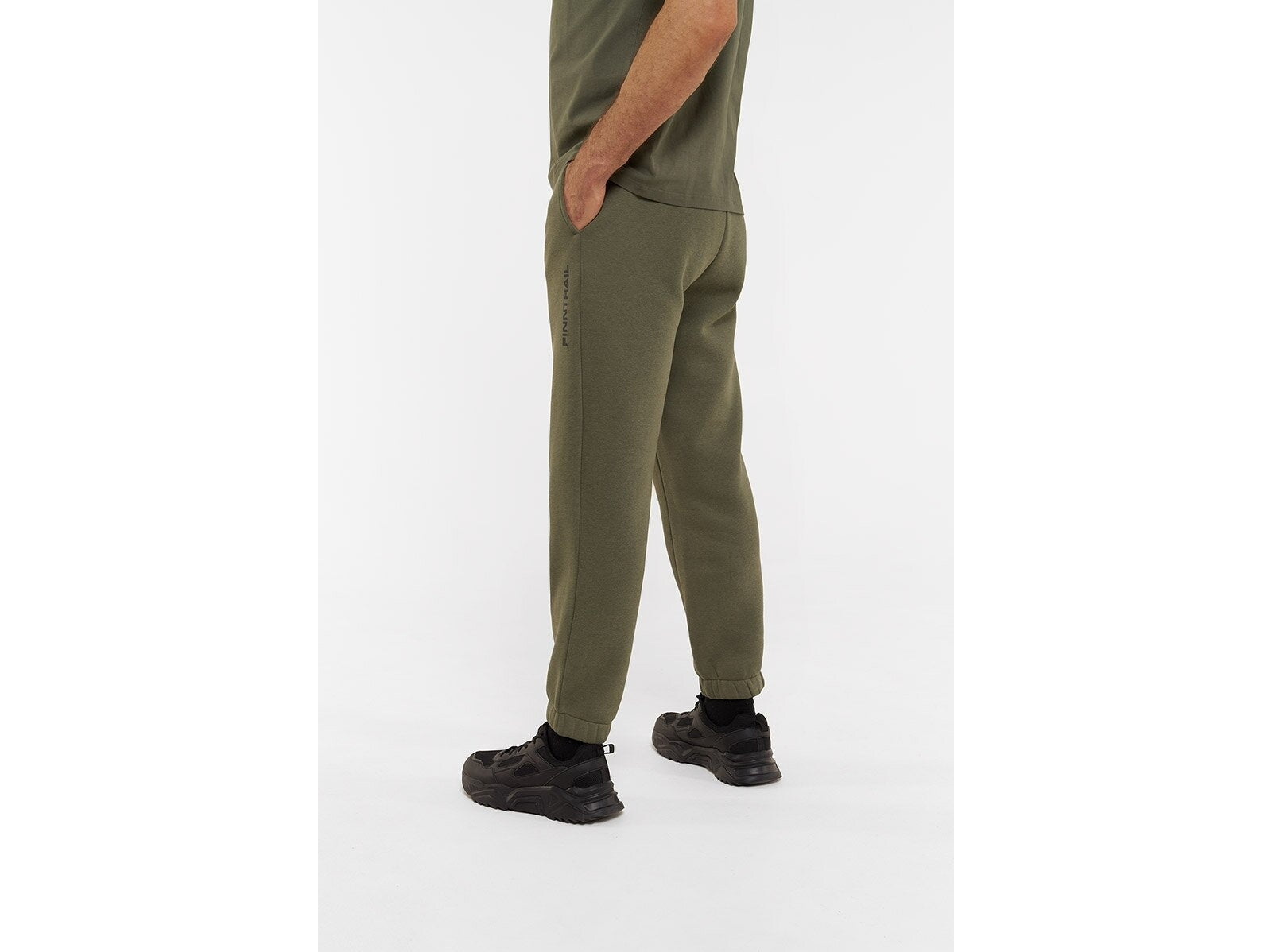 Kelnės Finntrail Pants Logo Khaki