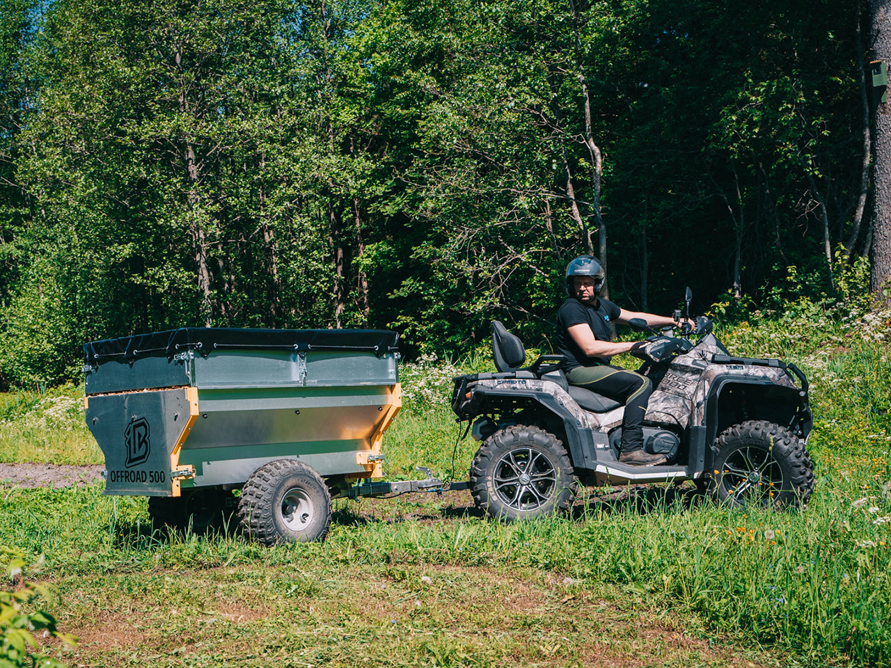 PVC dangtis: (Offroad 500)