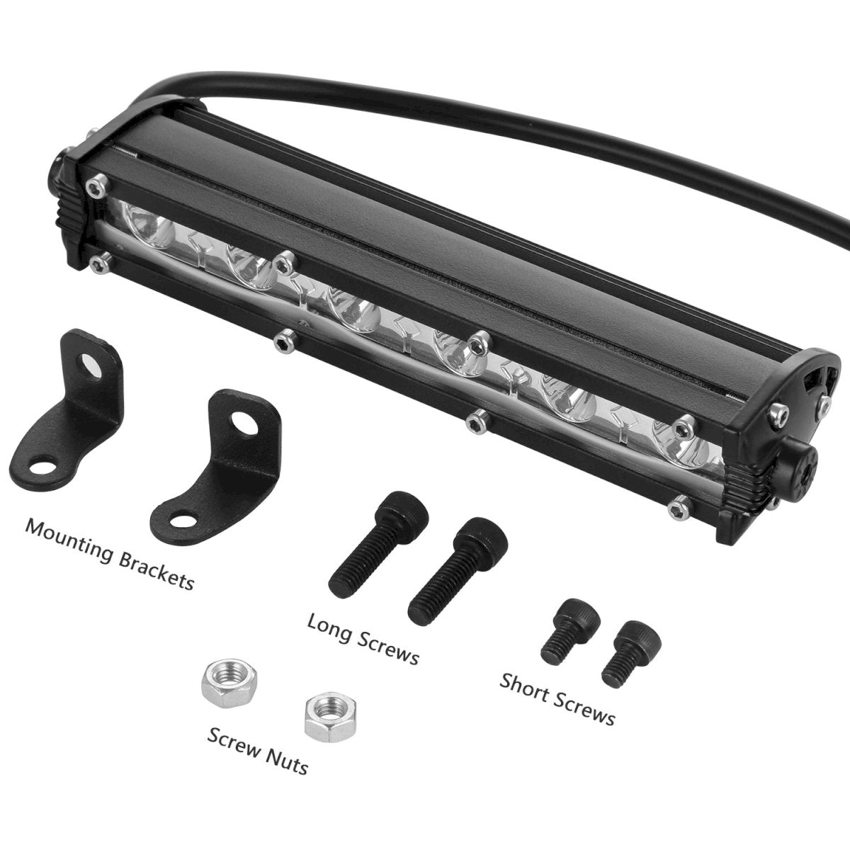 SHARK LED Light Bar 7", 18W