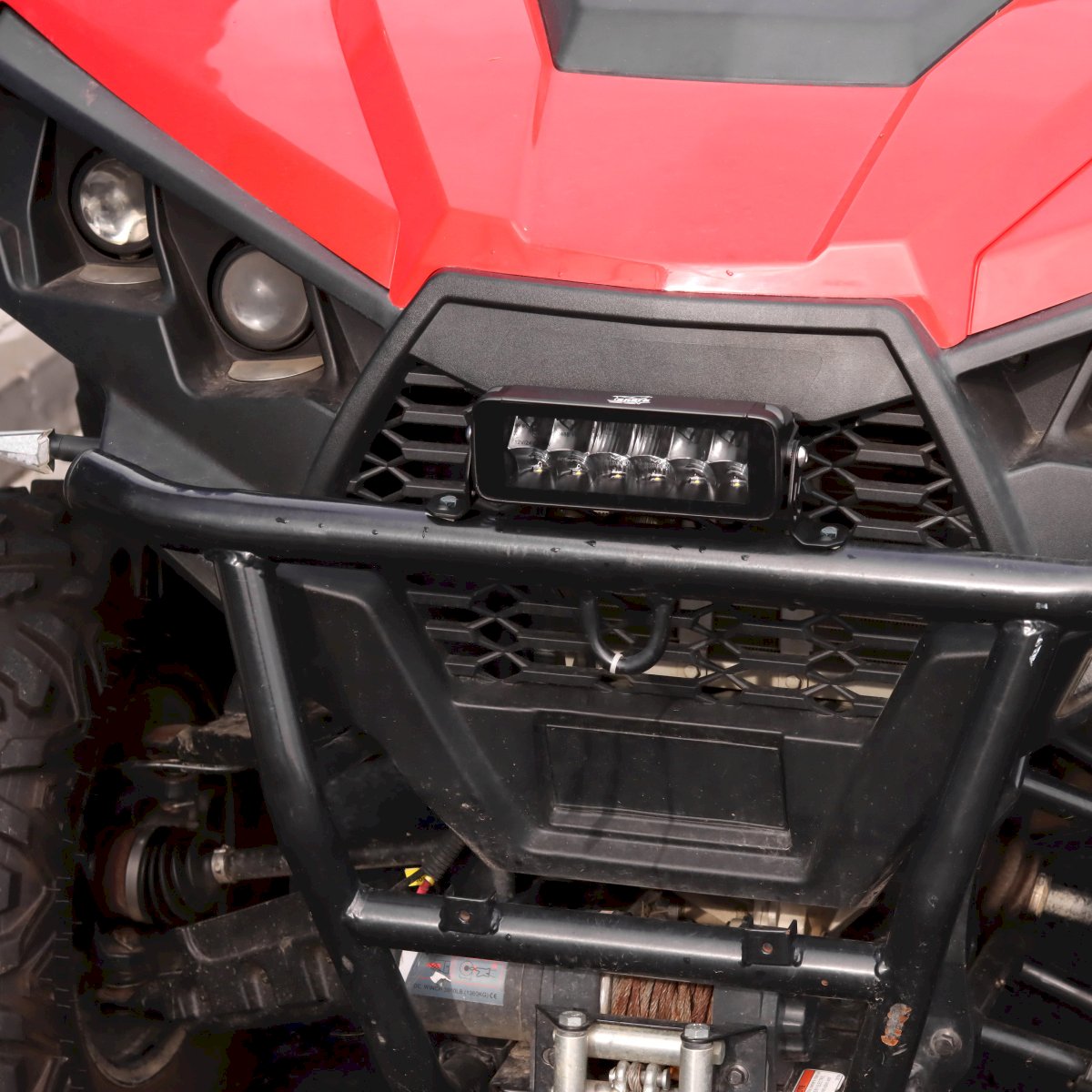 SHARK LED Light Bar EU homologated OSRAM CSHP 7"