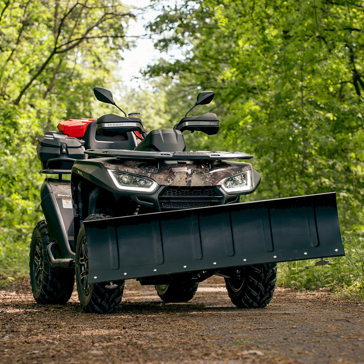 SHARK Snow Plow 59" Steel BLACK (150 cm) with QUICK adapter