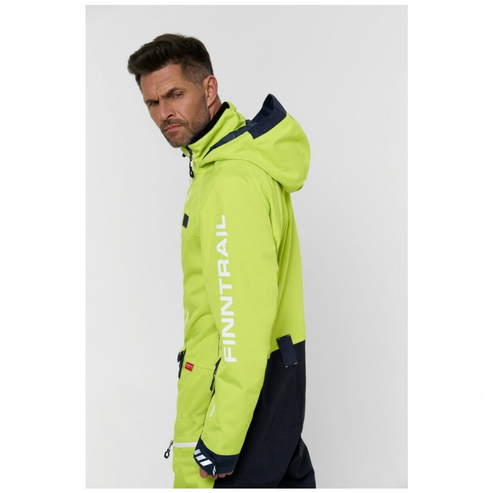 Kombinezonas Finntrail Backcountry | DarkGreyLime