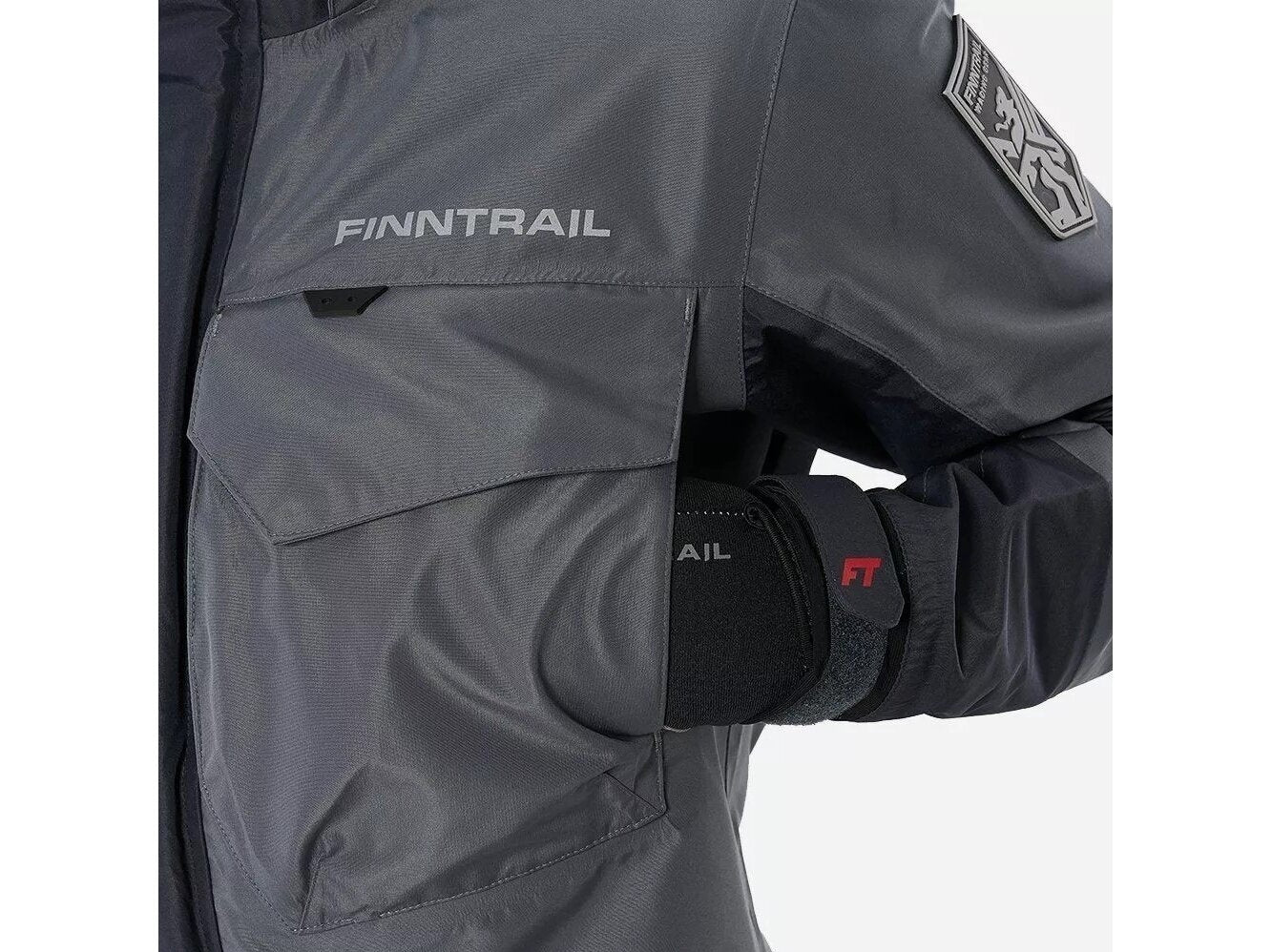 Jacket Finntrail Coaster Grey