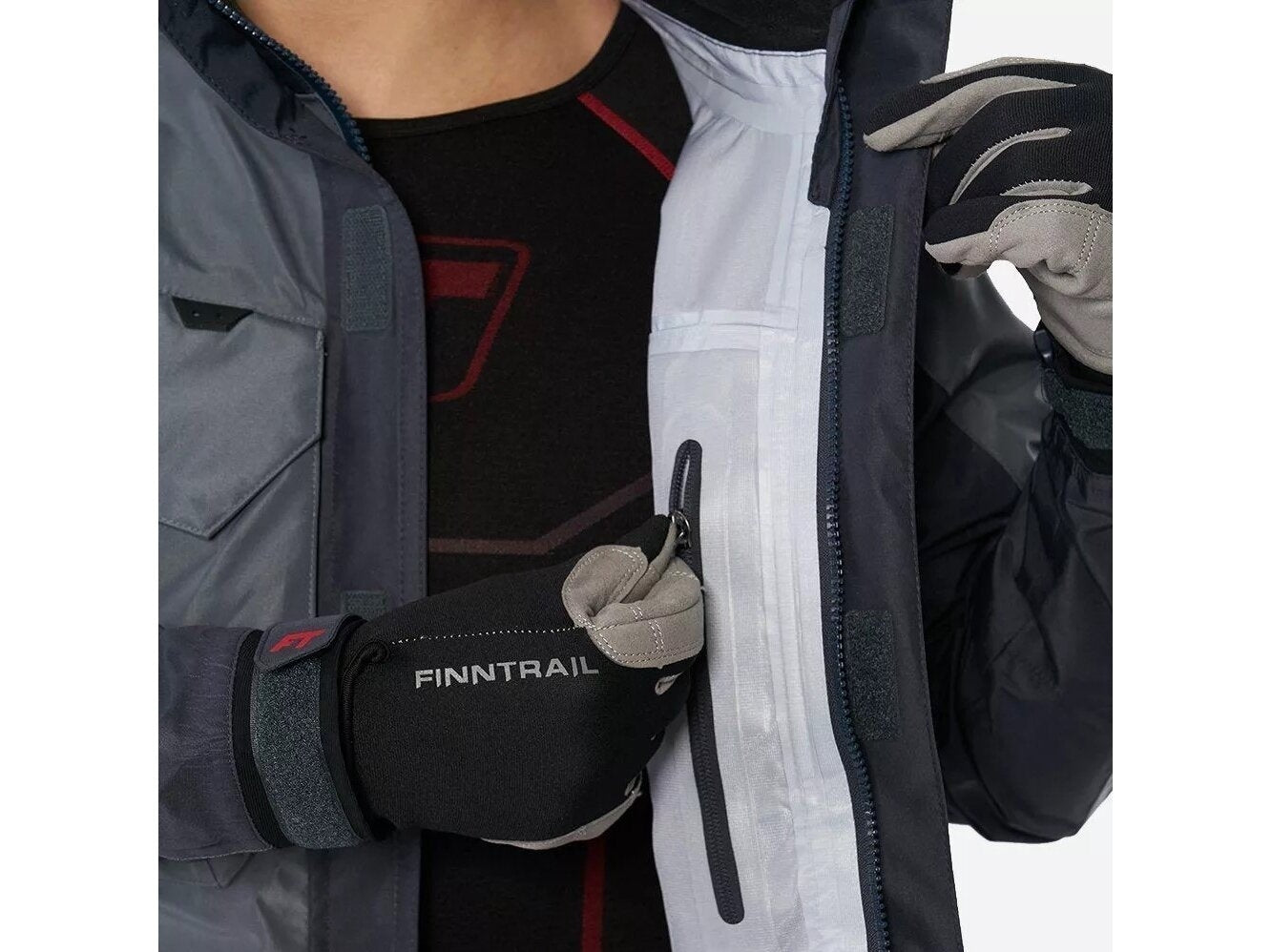 Jacket Finntrail Coaster Grey