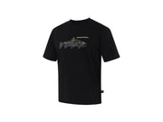 Marškinėliai Finntrail T-shirt Big Fish BlackYellow